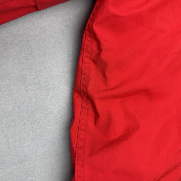 Vtg Eddie Bauer Gore-Tex Ski Jacket Premium Goose Down Mens Medium Red Blue Coat - Picture 14 of 14